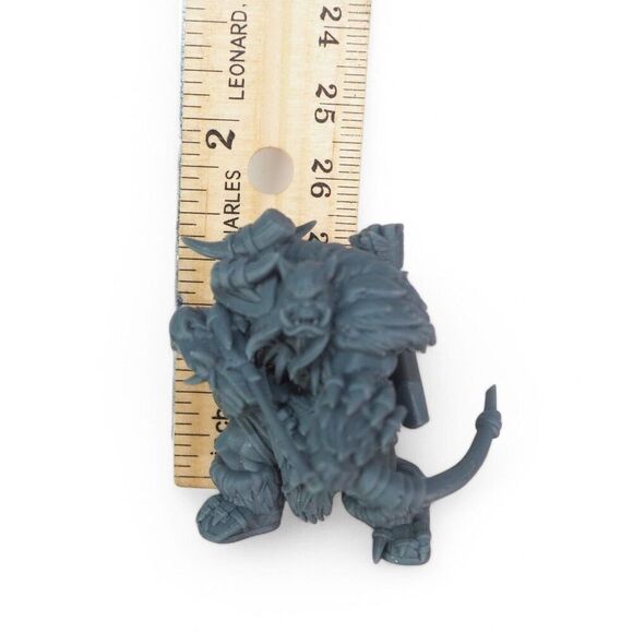 Orc Ranger with Bear Mini Miniature 3D Resin Print DnD Figure Unpainted - Picture 5 of 5